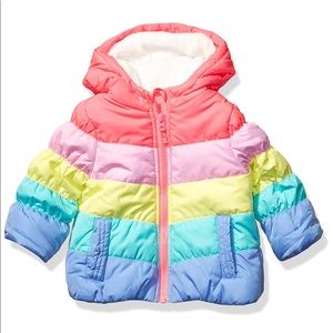 OshKosh B'Gosh Rainbow Stripe Winter Coat